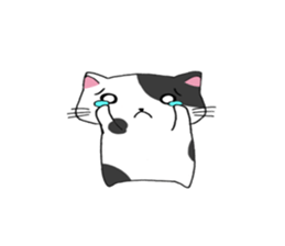 Calico cat brass band sticker #8960493