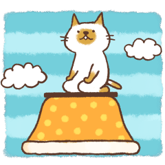 CAT and KOTATSU, and sometimes FUTON