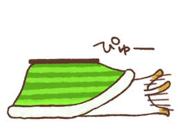CAT and KOTATSU, and sometimes FUTON sticker #8961491