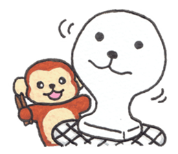 Saruru winter of the year 2016 sticker #8961622