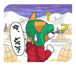 Smelt ice fishing sticker #8961929