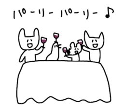 yuruyuru-animals in winter sticker #8962135