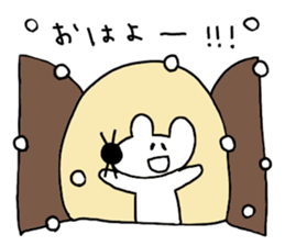 yuruyuru-animals in winter sticker #8962146
