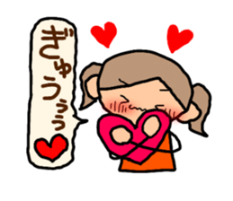 Orange chan.2 sticker #8962394