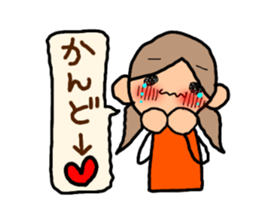 Orange chan.2 sticker #8962399