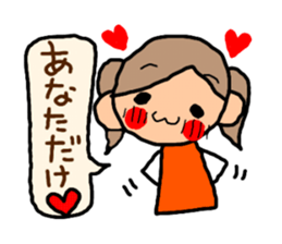 Orange chan.2 sticker #8962402