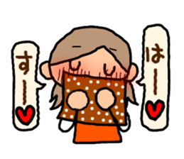 Orange chan.2 sticker #8962403