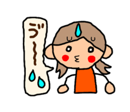 Orange chan.2 sticker #8962414