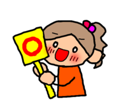 Orange chan.2 sticker #8962422