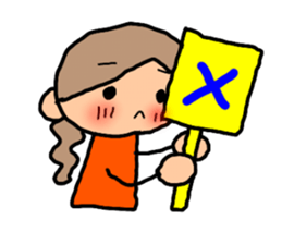 Orange chan.2 sticker #8962423