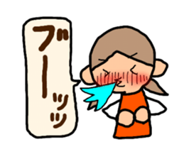 Orange chan.2 sticker #8962424