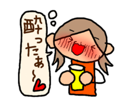 Orange chan.2 sticker #8962426