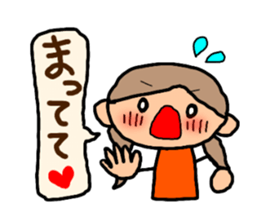 Orange chan.2 sticker #8962428