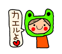 Orange chan.2 sticker #8962429