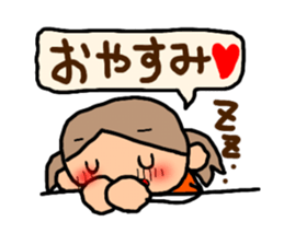 Orange chan.2 sticker #8962431