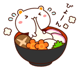 TAMACHAN THE SHIROKUMANEKO (NEW YEAR'S) sticker #8962497