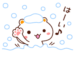 TAMACHAN THE SHIROKUMANEKO (NEW YEAR'S) sticker #8962502