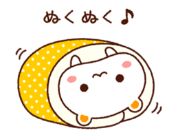 TAMACHAN THE SHIROKUMANEKO (NEW YEAR'S) sticker #8962505