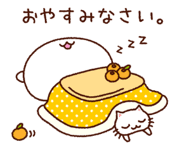 TAMACHAN THE SHIROKUMANEKO (NEW YEAR'S) sticker #8962507