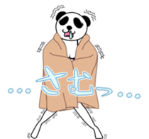 Gravure Panda sticker #8962533