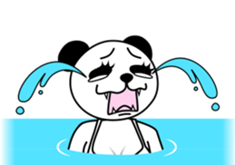 Gravure Panda sticker #8962537