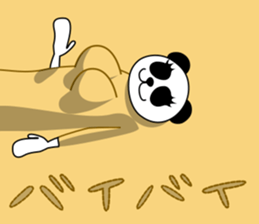 Gravure Panda sticker #8962539