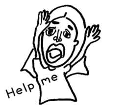 funny chin sticker #8962634