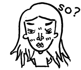 funny chin sticker #8962636