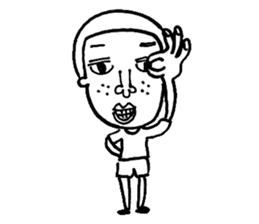 funny chin sticker #8962639