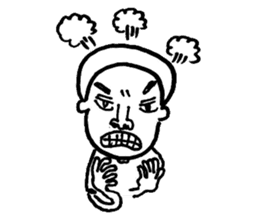 funny chin sticker #8962671