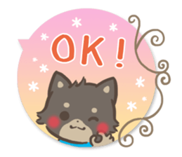 mild-fluffy-Shiba-inu-Balloon sticker #8963155