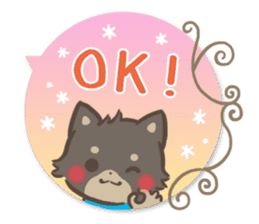 mild-fluffy-Shiba-inu-Balloon sticker #8963155