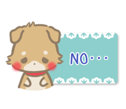 mild-fluffy-Shiba-inu-Balloon sticker #8963158