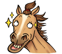 Crazy horse ! sticker #8963559