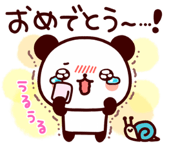 Feelings various panda-3 sticker #8963738