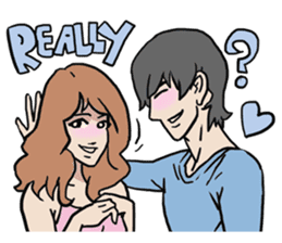 AsB - 8/4 Comic Girls & Playful Boys! sticker #8964104