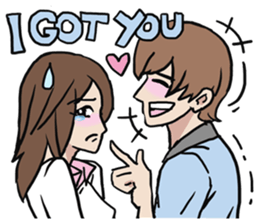 AsB - 8/4 Comic Girls & Playful Boys! sticker #8964111