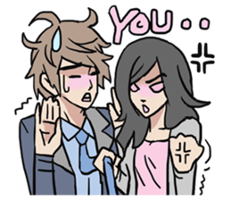 AsB - 8/4 Comic Girls & Playful Boys! sticker #8964114