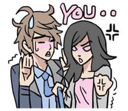 AsB - 8/4 Comic Girls & Playful Boys! sticker #8964114