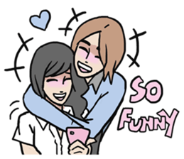 AsB - 8/4 Comic Girls & Playful Boys! sticker #8964116