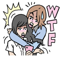 AsB - 8/4 Comic Girls & Playful Boys! sticker #8964117