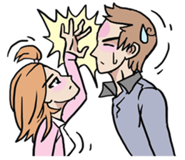 AsB - 8/4 Comic Girls & Playful Boys! sticker #8964120