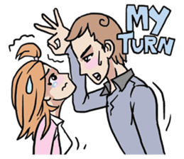 AsB - 8/4 Comic Girls & Playful Boys! sticker #8964122