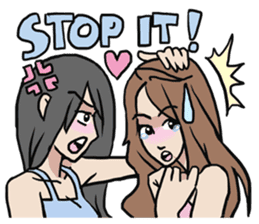 AsB - 8/4 Comic Girls & Playful Boys! sticker #8964125