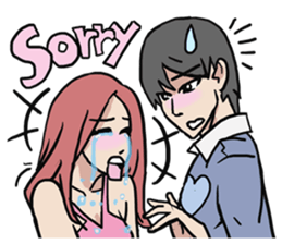 AsB - 8/4 Comic Girls & Playful Boys! sticker #8964129