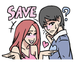 AsB - 8/4 Comic Girls & Playful Boys! sticker #8964131