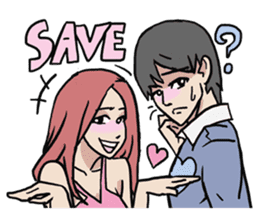 AsB - 8/4 Comic Girls & Playful Boys! sticker #8964131