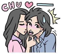 AsB - 8/4 Comic Girls & Playful Boys! sticker #8964134