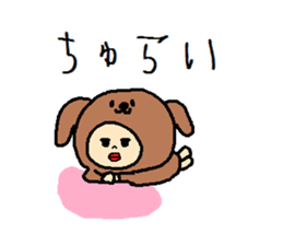 Little japanese girl. sticker #8965119