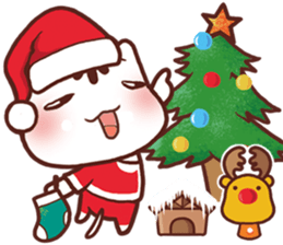 Merry X'mas with Po-chan (Ellya) sticker #8965977